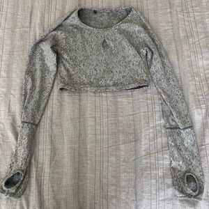 Gymshark long sleeve crop